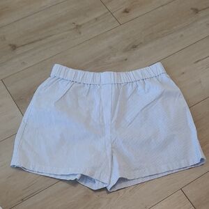 Cos Striped Blue and White Sleeping Shorts Size Xs